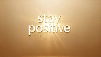 Stay Positive — Radiant Gold, Stay Positive, Inspirational Quote, Motivational Quote HD wallpaper