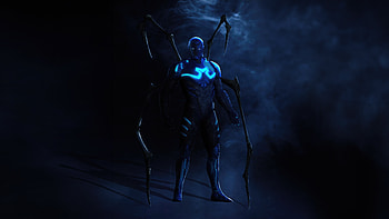 Blue Beetle Cosmic Odyssey, blue-beetle, superheroes, artist, artwork, digital-art, artstation HD wallpaper