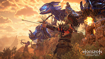 Forbidden West exploration, , Captivating visuals, Gaming thrill HD wallpaper