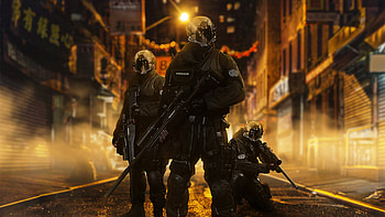 Sci-Fi Soldiers HD wallpaper
