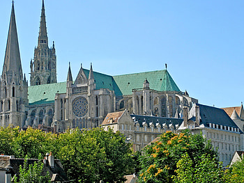 Chartres Cathedral, Wikipedia HD wallpaper