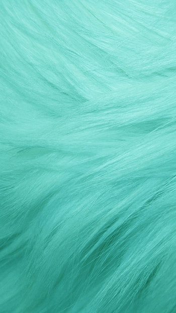 Teal Fur Texture - Tap to see more fluffy ! - @mobile9 HD phone wallpaper