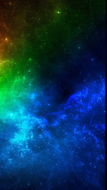 Blue Milky Way - HD phone wallpaper