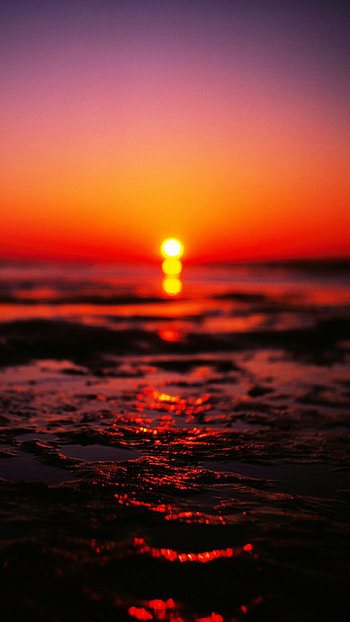 Nature's sunset, Majestic beauty, Tranquility at its best, Breathtaking backdrop HD phone wallpaper