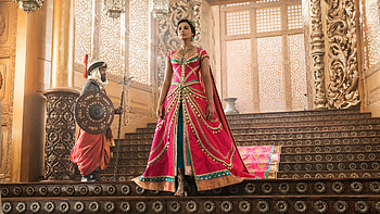 Naomi Scott, Aladdin 2019, Princess Jasmine, PC HD wallpaper