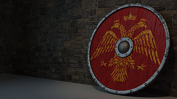 Byzantine Varangian Guard Shield, shield, viking, wall HD wallpaper