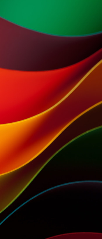 wave, Abstract, colors HD phone wallpaper