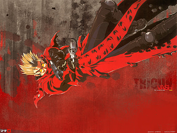 VASH THE STAMPEDE, anime, charge, the, gun, stampede, vash HD wallpaper