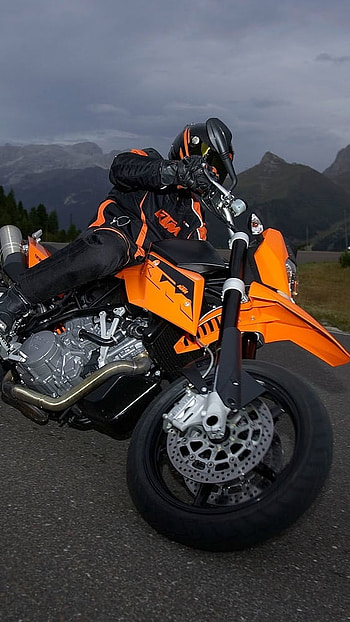 Ktm Bike , Bike Rider HD phone wallpaper