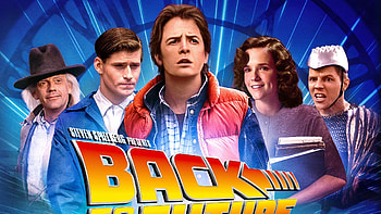 Back To The Future, Movie, Christopher Lloyd, Dr Emmett Brown, Marty Mcfly, Michael J Fox HD wallpaper