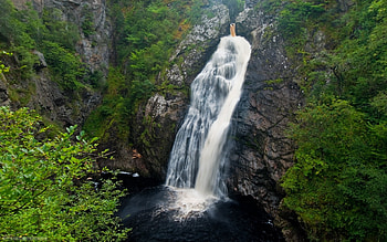 Landscape, Waterfalls HD wallpaper