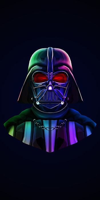 Darth Vader Neon Glow – Ultimate Star Wars Movie , Darth Vader, movie, Star Wars HD phone wallpaper