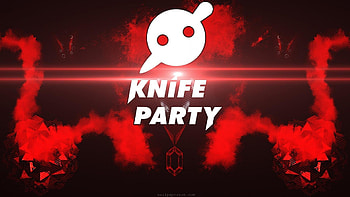 Knife party, dj, Dubstep, Red HD wallpaper