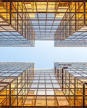 Architecture, Building, Miscellanea, Miscellaneous, Symmetry, Mirror, Mirrored HD phone wallpaper