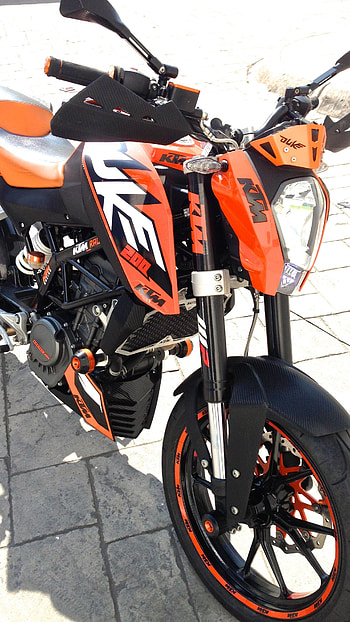 Ktm Duke 200, Cool Bike HD phone wallpaper