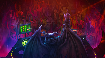 Dorohedoro season 2 - Party in Hell DJ Devil Zombie Mash, Dorohedoro, Anime, DJ, Hell, Monster HD wallpaper