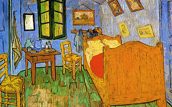 Bedroom in Arles, Vincent van Gogh HD wallpaper