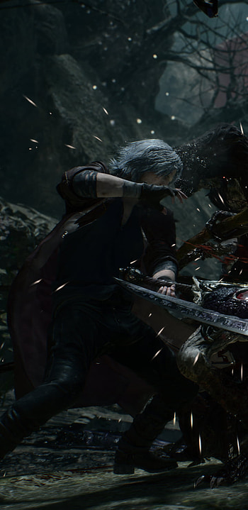 Dante - Devil May Cry 5, Dante (Devil May Cry), video game, Devil May Cry 5 HD phone wallpaper