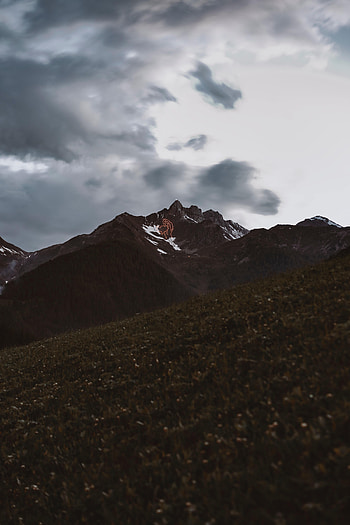 Nature, Mountains, Rocks, Vertex, Tops, Snow Covered, Snowbound, Slope HD phone wallpaper