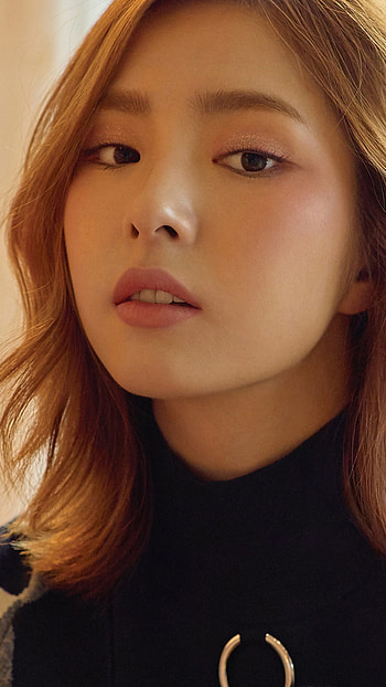 Shin min, korean actress, beautiful HD phone wallpaper