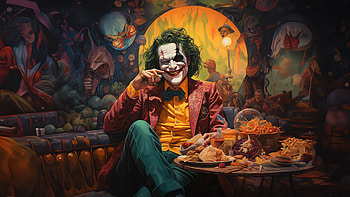 The Twisted Tale Of Jokers Life, joker, supervillain, superheroes, artist, artwork, digital-art HD wallpaper