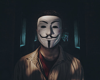 Dark, Miscellanea, Miscellaneous, Shadow, Mask, Human, Person, Anonymous HD wallpaper