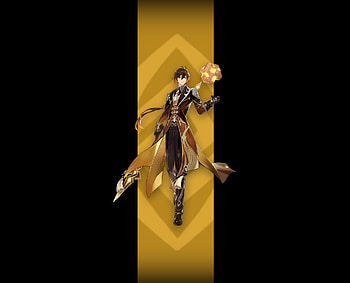 Zhongli genshin, geo, arconte HD wallpaper