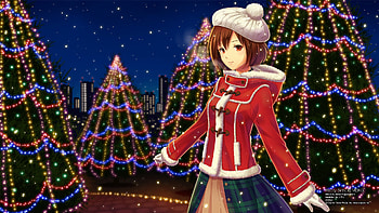 Anime - Vocaloid Meiko (Vocaloid) Project Diva Video Game Christmas HD wallpaper