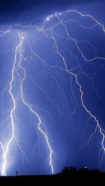 Galaxy thunder , Galaxy thunder, Backgrounds, Thunder HD phone wallpaper