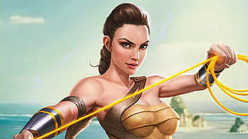 Wonder Woman Amazon, wonder-woman, superheroes, artist, artwork, digital-art, deviantart HD wallpaper