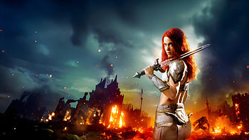 Red Sonja 2023 — Blazing Sword HD wallpaper