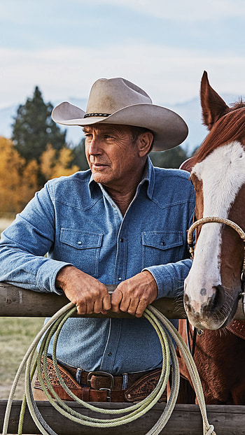Kevin Costner, Yellowstone, Sony Xperia HD phone wallpaper