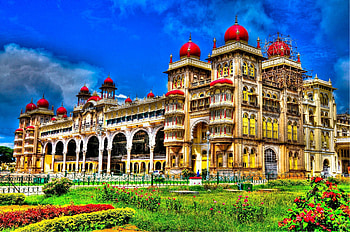 Mysore Palace, India HD wallpaper