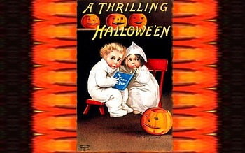 Thrilling Halloween 1, artwork, computer graphics, halloween, wide screen, painting, art, illustration HD wallpaper