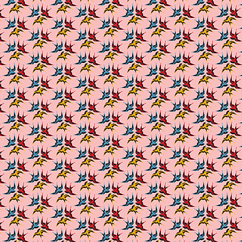 Birds, Multicolored, Pattern, Texture, Textures, Flight, Swallows HD phone wallpaper