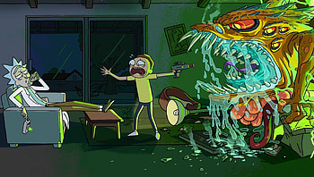 Rick and Morty (2022) movie HD wallpaper