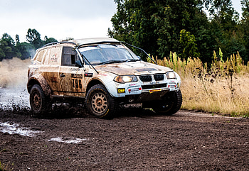 BMW FIA WRC, Rally Raid HD wallpaper