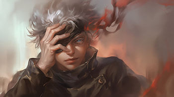 Stunning Satoru Gojo from Jujutsu Kaisen, Anime, Jujutsu Kaisen, Satoru Gojo HD wallpaper