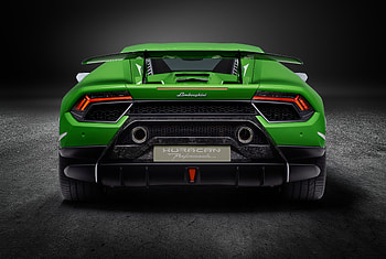 Lamborghini Huracan Performante 2019 Rear View, lamborghini-huracan-performante, lamborghini-huracan, lamborghini, 2018-cars, cars HD wallpaper