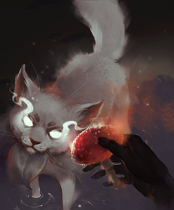Art, Hand, Eyes, Beast, Spooky, Eerie HD phone wallpaper