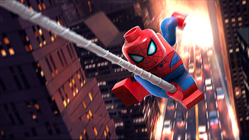 Lego Spiderman , lego, spiderman, superheroes HD wallpaper