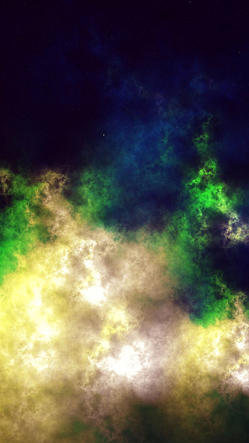 Nebula, colorful, clouds, abstraction HD phone wallpaper