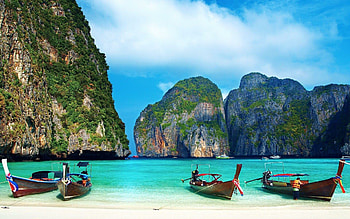 Phi Phi Islands, Thailand, Tropical paradise HD wallpaper