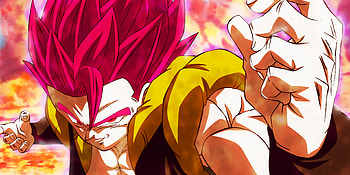 Dragon Ball, Super Saiyan God, Gogeta (Dragon Ball), Anime HD wallpaper