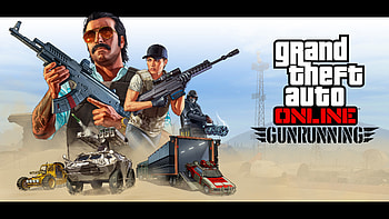 Grand Theft Auto Line Gunrunning, gta-5, games, logo, xbox-games, ps-games, pc-games HD wallpaper