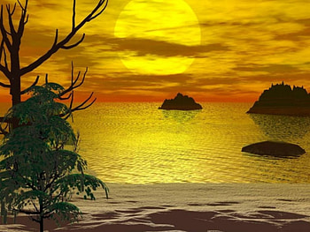 beauty of sunset, cool , best view HD wallpaper