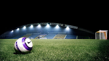 Nike soccer ball, Football Field HD wallpaper
