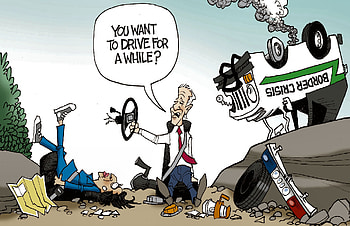 Joe Bungles Immigration, invasion, fraud, biden, border crisis, harris, silly HD wallpaper