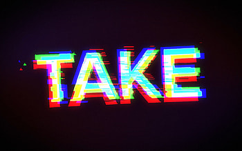 Take glitch word , Trendy designs, Word art, Distorted aesthetics HD wallpaper