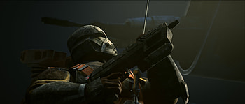 Star Wars: The Bad Batch - Elite Clone Trooper Action Shot, TV Show, Star Wars: The Bad Batch HD wallpaper